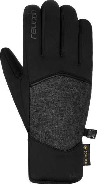 Reusch Amira GORE-TEX 6431389 7721 black grey front